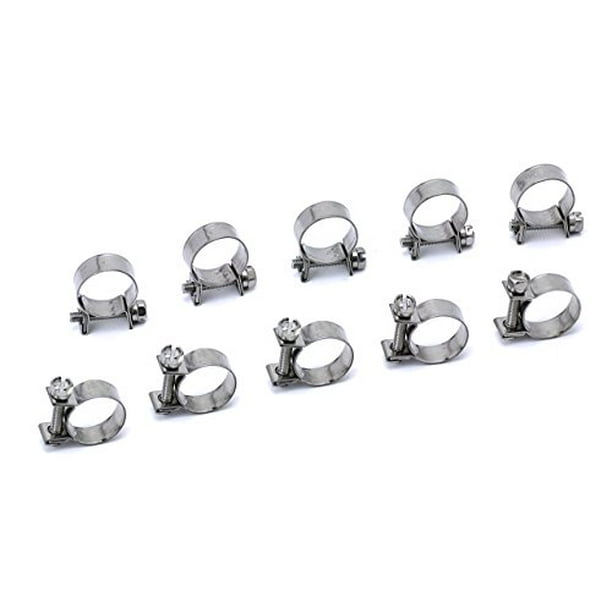Small HOSE CLAMP Assortment Oil Fuel Lines Injection Controls 5-Sizes 40-Pieces Small HOSE CLAMP Assortment Oil Fuel Lines Injection Controls 5-Sizes 40-Pieces
